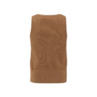 Ribbed tank top CHIPMUNK BROWN 1-000472-505-71044
