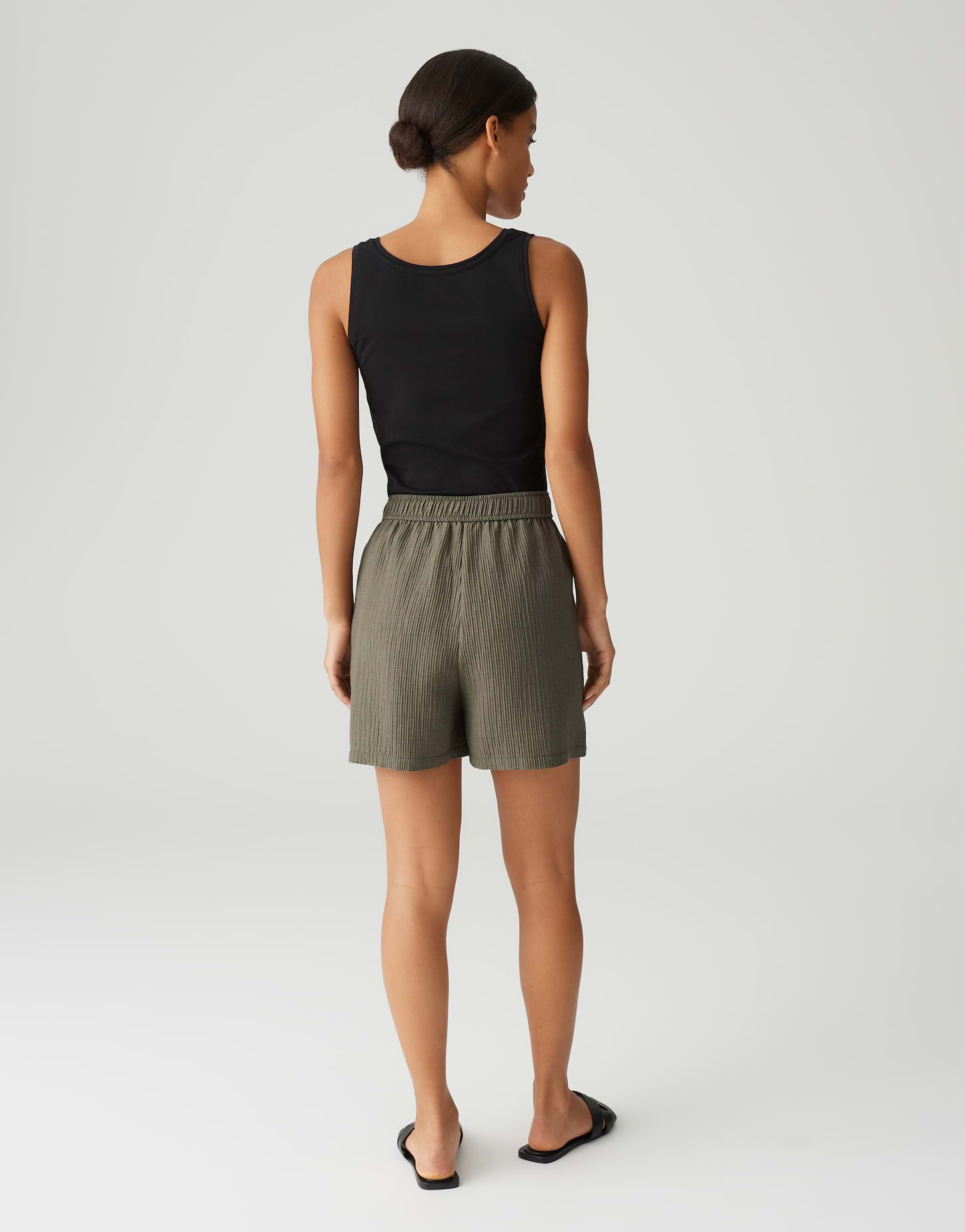 Melane shorts olive leaf 10403513096344-30034
