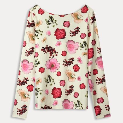 Top POM loa bouquet cream