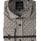 Shirt 3D met stretch Mint green 42.6517-175