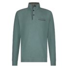 Pullover half zip jacquard Mint green 51.2611-175