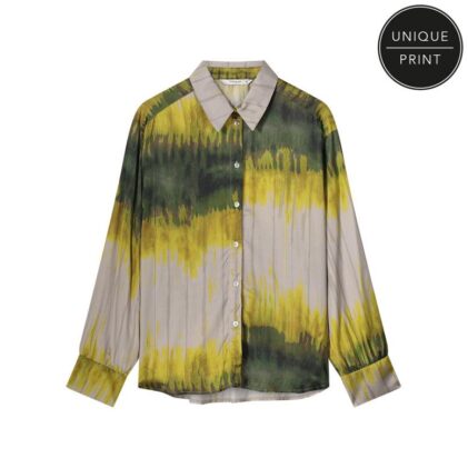 Blouse SUMMUM tie dye stripe multicolour