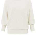 Jaquard sweater OFF WHITE 1-000452-503-99986