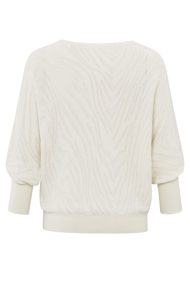 Jaquard sweater OFF WHITE 1-000452-503-99986