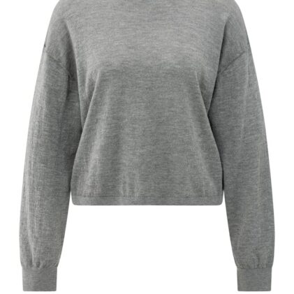 Trui met textuur MEDIUM GREY 1-000487-508-99022