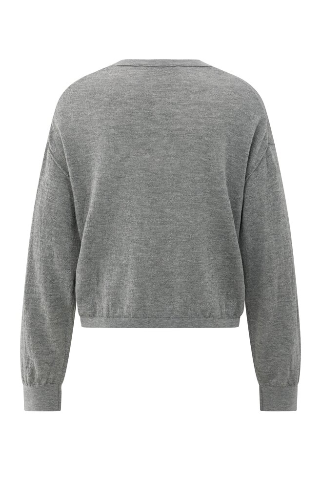 Trui met textuur MEDIUM GREY 1-000487-508-99022