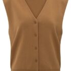 Knitted spencer CHIPMUNK BROWN 1-010107-505-71044