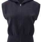 Mouwloze hoodie INKWELL BLUE 1-010116-508-94016