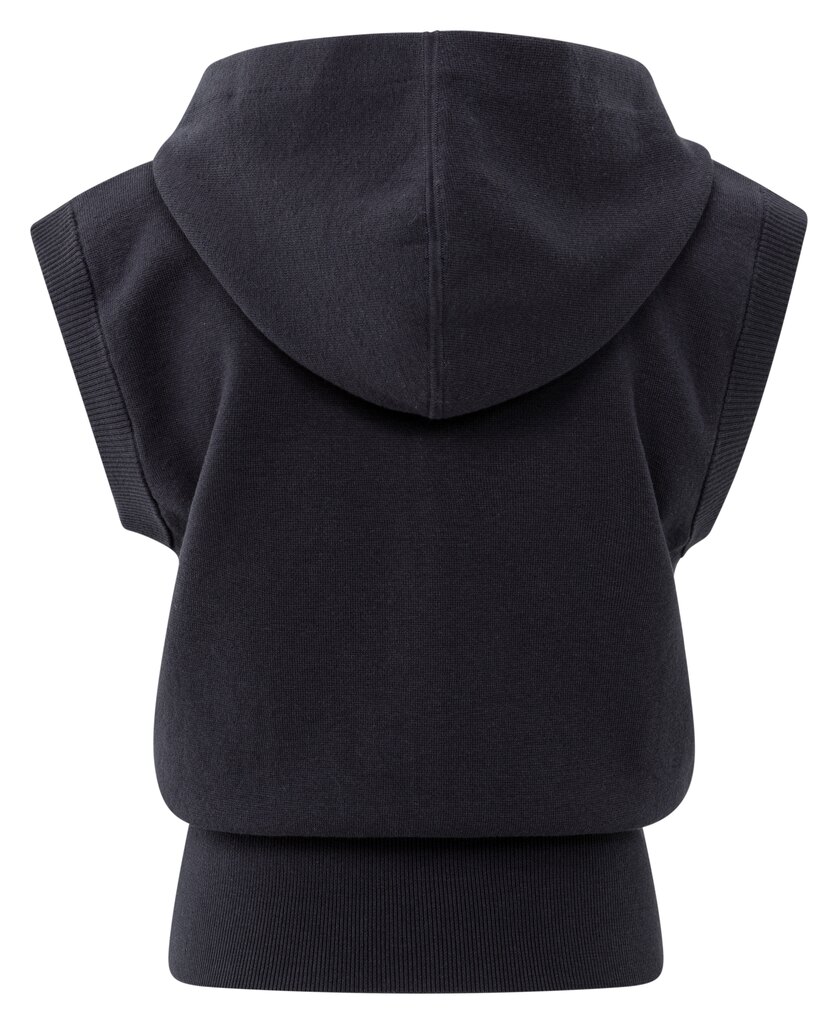 Mouwloze hoodie INKWELL BLUE 1-010116-508-94016