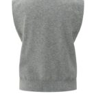 Gilet V-hals MEDIUM GREY 1-010120-508-99022