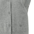 Gilet V-hals MEDIUM GREY 1-010120-508-99022