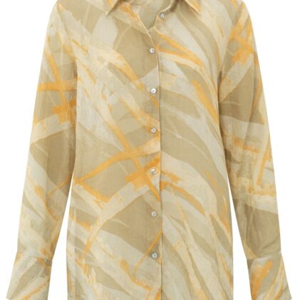 blouse print LIGHT GREEN 1-201092-405-993151