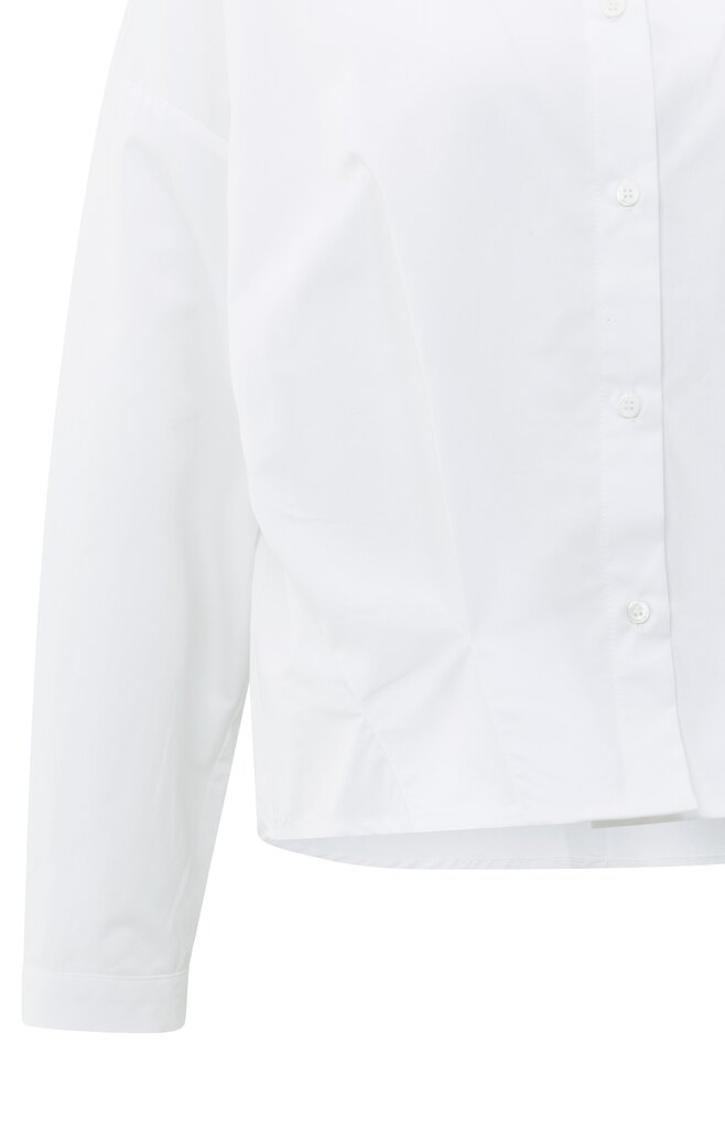 Blouse plooidetails PURE WHITE 1-201167-508-00000