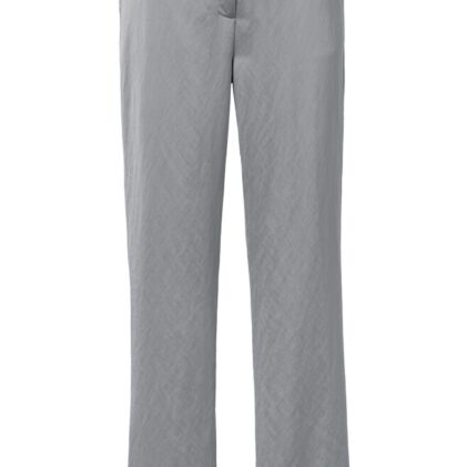 satin wide trousers METAL GREY 1-301162-410-80328