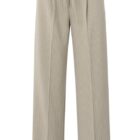 Pinstripe trousers HUMUS BEIGE 1-301180-503-513041