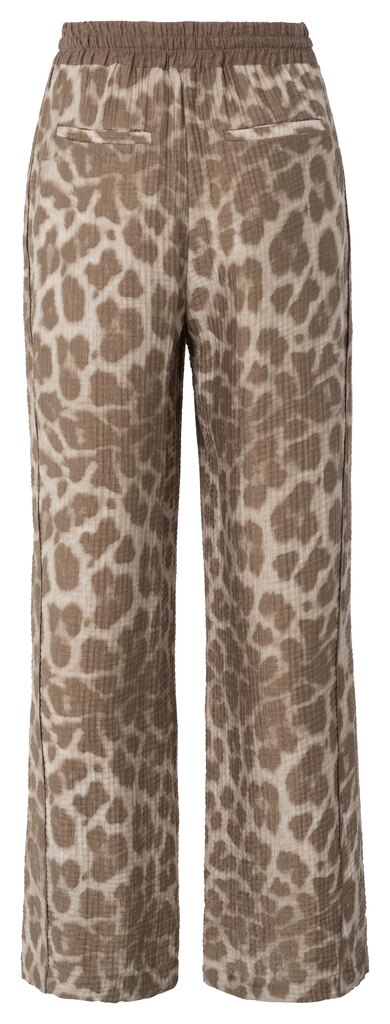 Leopard trousers MILK BROWN 1-301207-507-999511