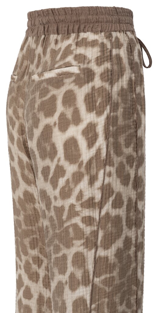 Leopard trousers MILK BROWN 1-301207-507-999511