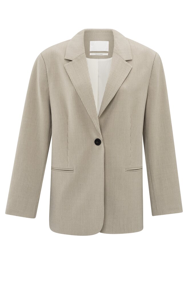 MEDIUM-01-501065-503_513041 Pinstripe blazer HUMUS BEIGE 1-501065-503-513041