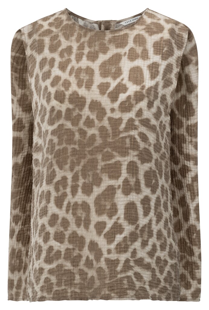 Sleeveless top MILK BROWN 1-701311-507-999511