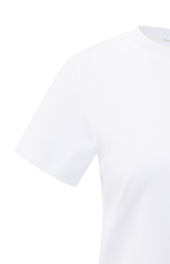T-shirt stikdetails PURE WHITE 1-719075-508-00000