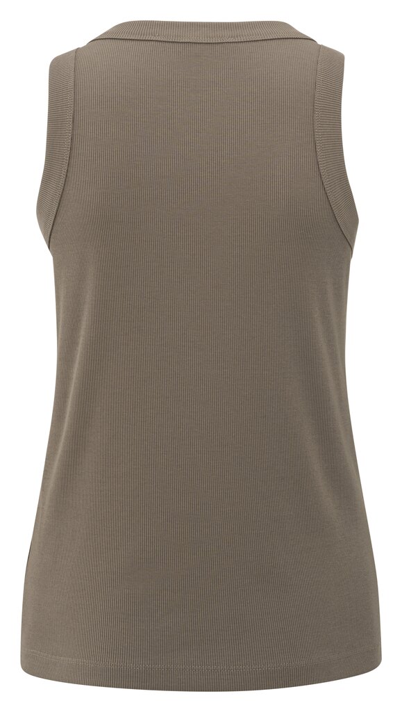 Ribbed singlet GREYISH BROWN 1-729043-507-99948