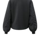 Fleece bomberjack OYSTER BLACK 2-001057-508-90205