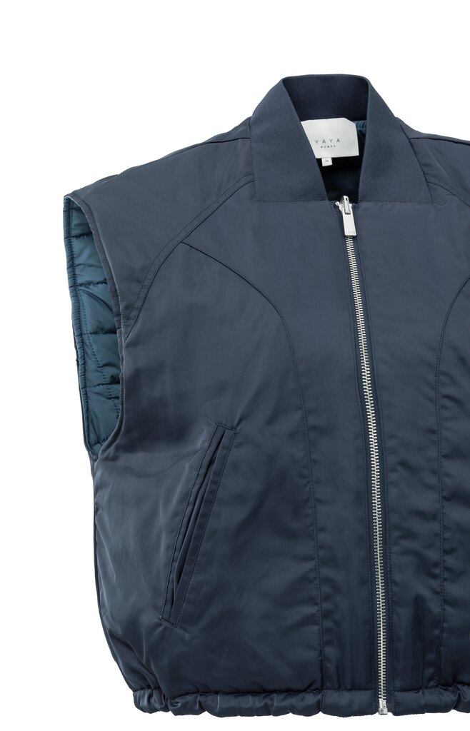 Omkeerbare bodywarmer BLUE 2-021005-508-94016
