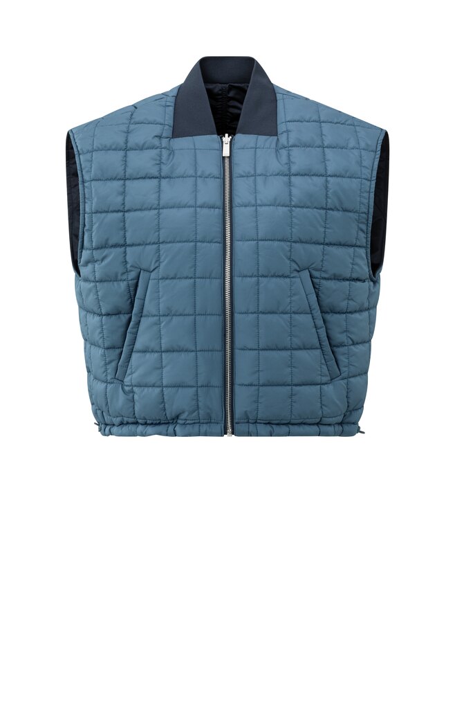 Omkeerbare bodywarmer BLUE 2-021005-508-94016