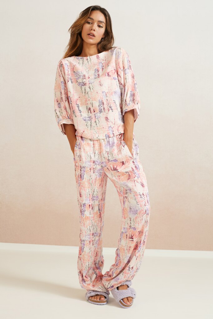 Printed trouser FLAMINGO 1-301129-404-616151