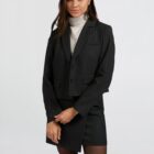 pinstripe wrap mini ANTHRACITE 1-401062-409-999441