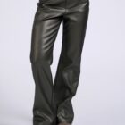 Metallic leather ANTHRACITE 1-309163-409-99950