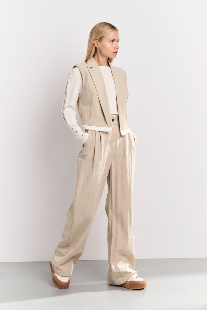 Woven trousers TWILL BEIGE 1-301178-503-99998