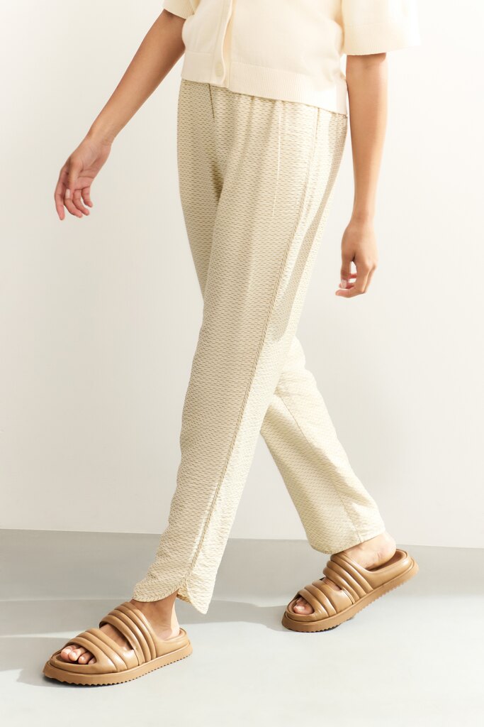 Printed trousers SOFT GREY 1-301197-504-999791