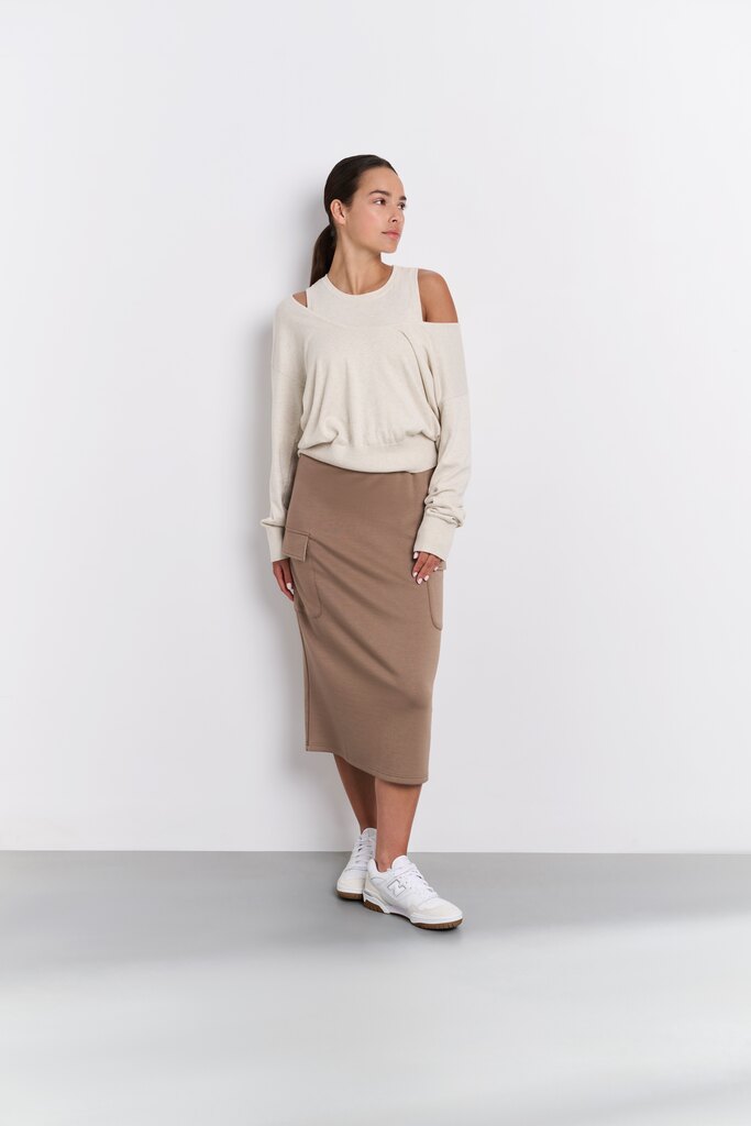 Cargo skirt CARIBOU BROWN 1-409071-503-81017