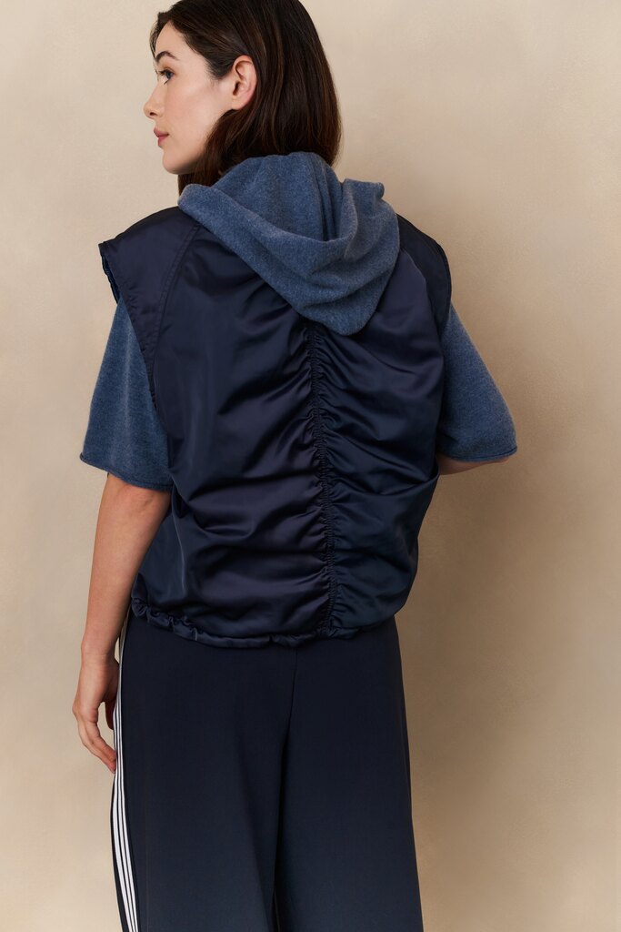 Omkeerbare bodywarmer BLUE 2-021005-508-94016