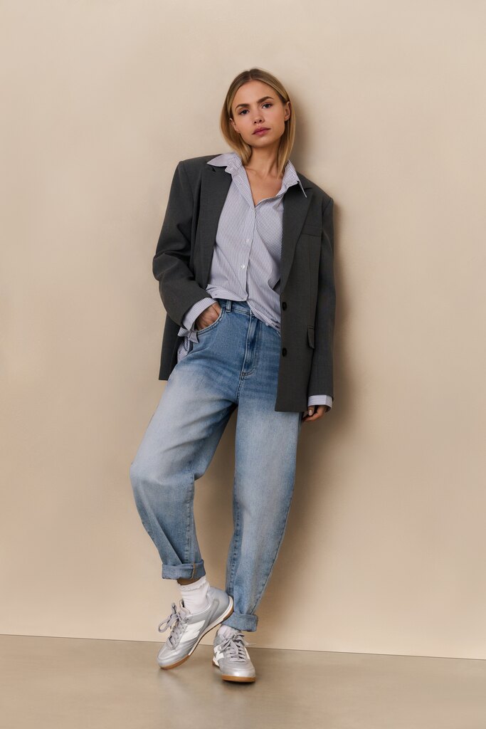 Losvallende jeans LIGHT BLUE 1-311104-508-01118