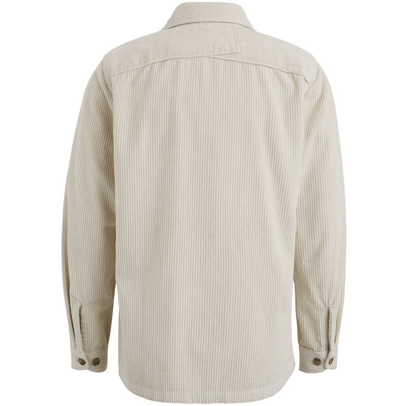 Shirt Solid Ribcord Silver Birch CSI2409227-7014