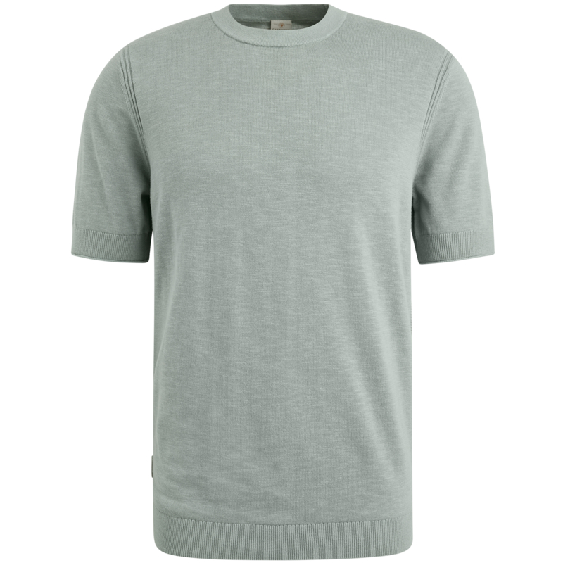 Online-CTSS2504596-5225_front Crewneck cotton blend slub Slate CTSS2504596-5225