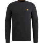 R-neck cotton mouline Black PKW2410300-999