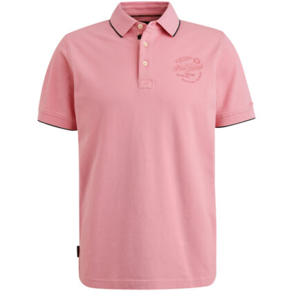 Short sleeve polo Moonlight Mauve PPSS2504867-4038