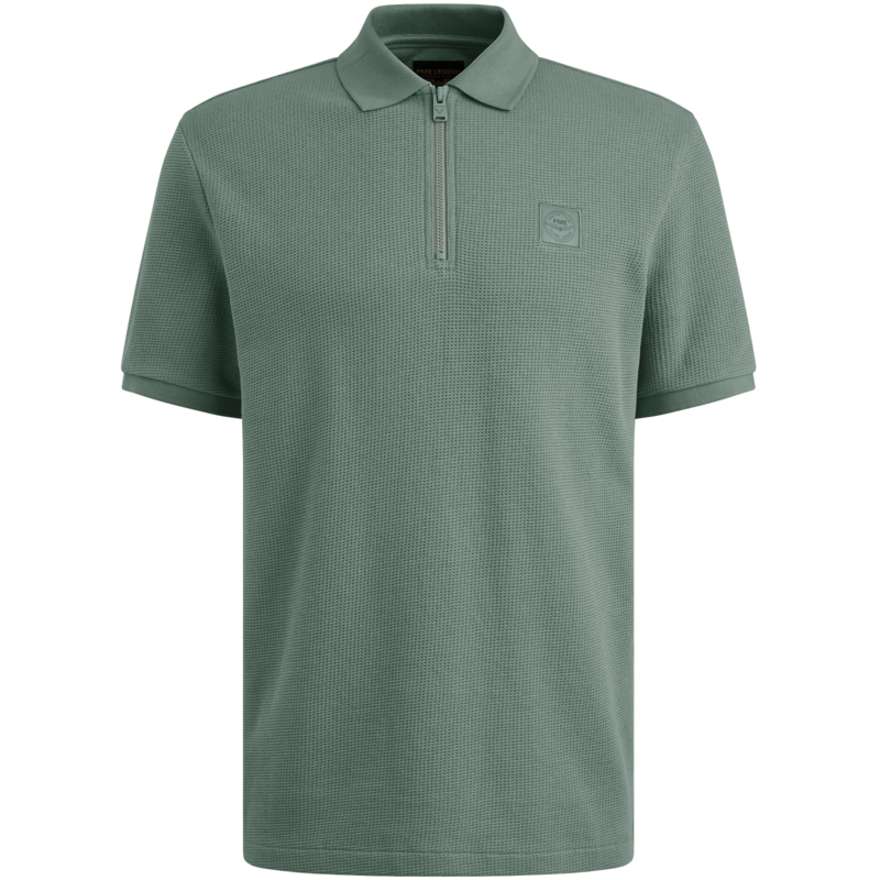 Online-PPSS2505863-5149_front Short sleeve polo Cameo Blue PPSS2505863-5149