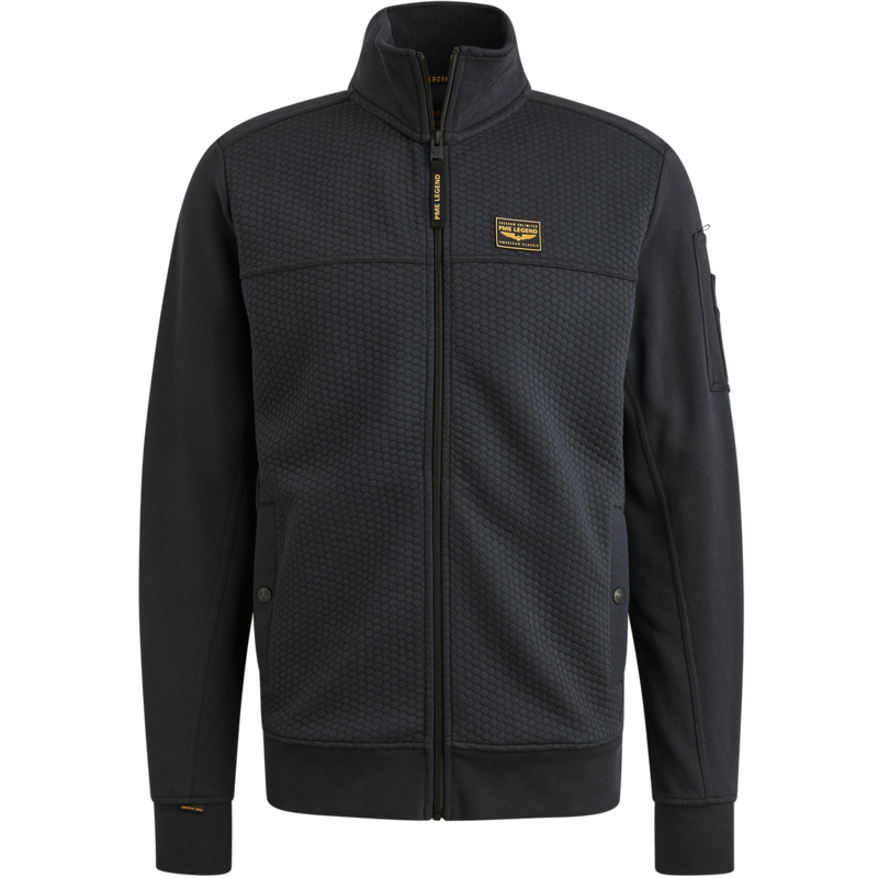 Online-PSW2508436-5281_front Zip jacket jacquard Salute PSW2508436-5281