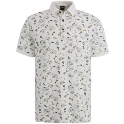 Short sleeve polo Cloud Dancer VPSS2503824-7004