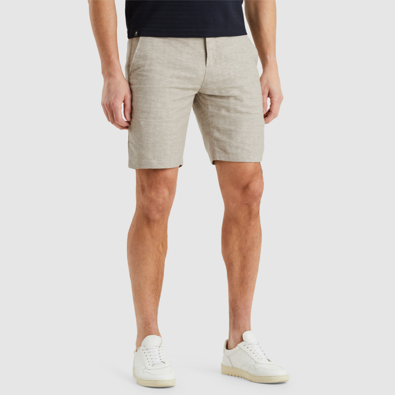 Online-VSH2504687-8265_front V11 SHORTS LINEN Pure Cashmere VSH2504687-8265