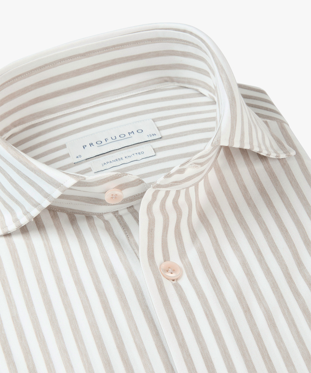 SHIRT X-CUTAWAY SC SF TAUPE PPVH30045B-5