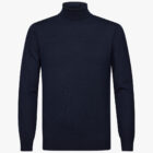 PULLOVER ROLL NECK NAVY PPVJ30005C-P