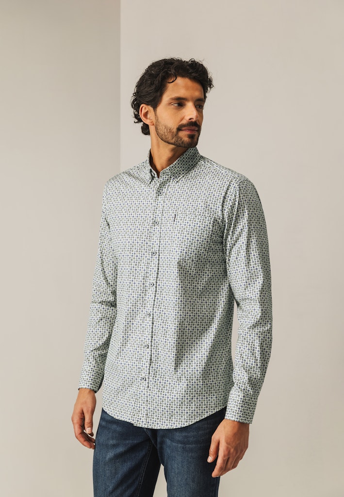 Shirt LS Print - Pop 21425200-1457