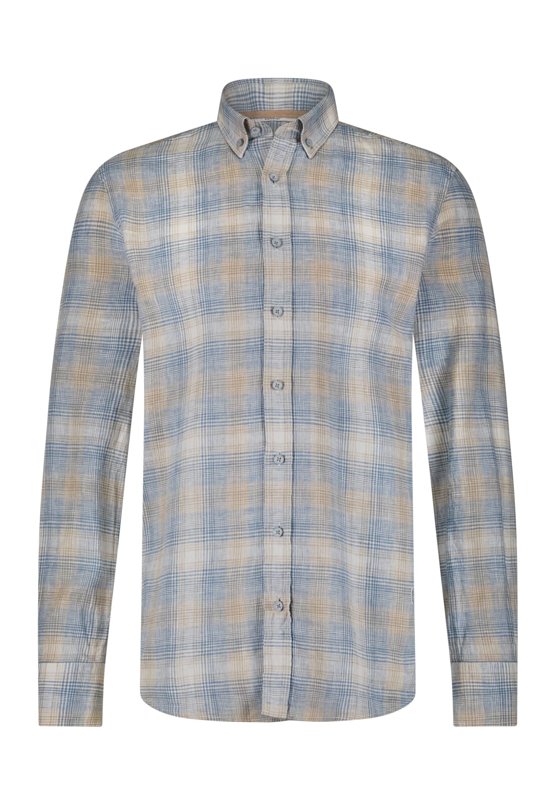 State-of-Art_summer-2025_1116_21515332 Shirt LS Checked Y/D 21515332-1116