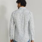 Shirt LS Print Twill 21415316-1152