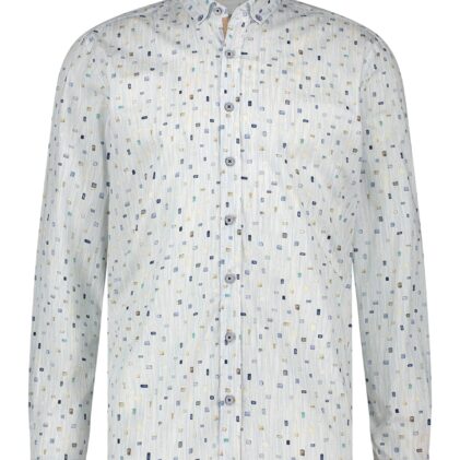 Shirt LS Print Twill 21415316-1152